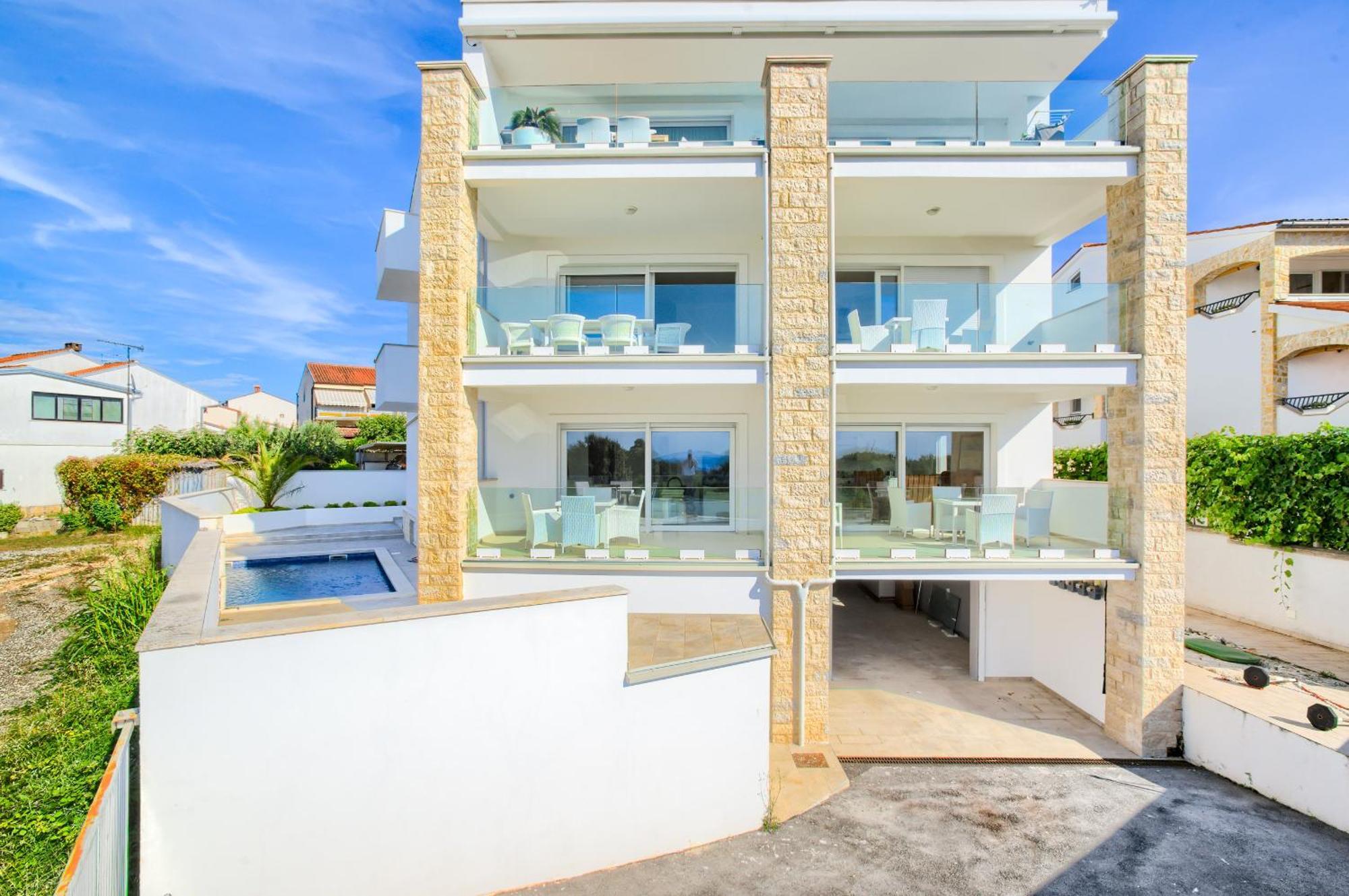 Ferienwohnung White House Štinjan Exterior foto